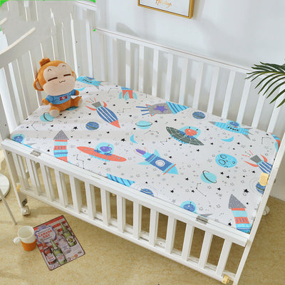 Protector de Cuna Infantil en Algodón - Funda Protectora para Colchón - Image 14