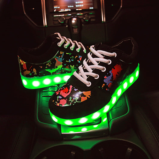 Zapatillas LED Luminosas para Parejas con Carga USB - Image 5