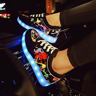 Zapatillas LED Luminosas para Parejas con Carga USB - Image 6