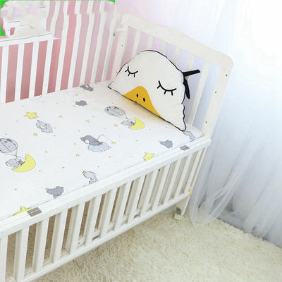 Protector de Cuna Infantil en Algodón - Funda Protectora para Colchón - Image 25