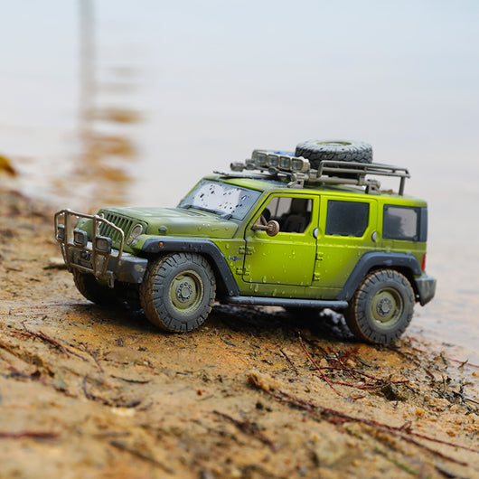 Modelo de Auto Aleación Simulador Offroad Wrangler - Image 9