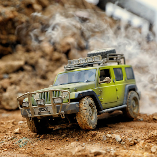 Modelo de Auto Aleación Simulador Offroad Wrangler