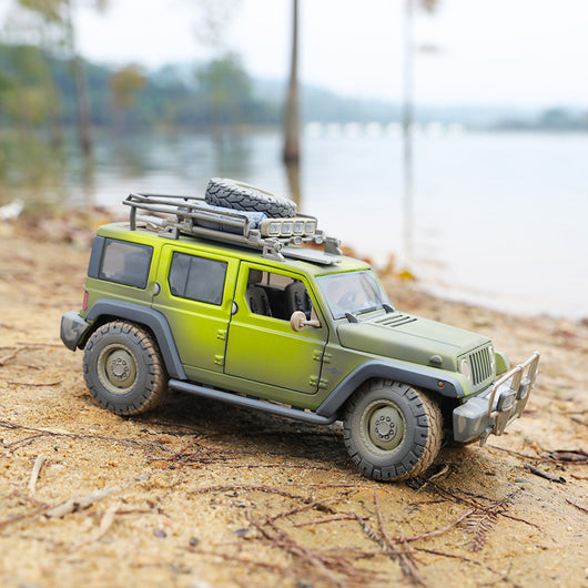 Modelo de Auto Aleación Simulador Offroad Wrangler - Image 2