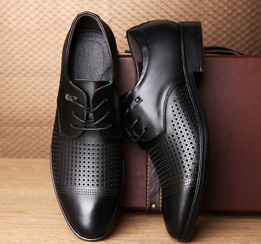 Zapatos Casuales Transpirables para Hombre en Negro - Image 8