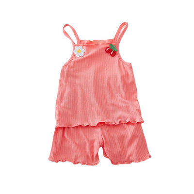Pijama Ligero de Algodón Transpirable para Niños y Niñas