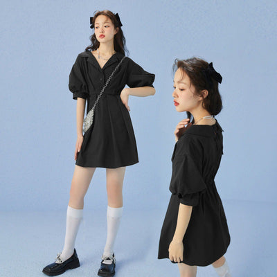 Vestido Camisero Ligero de Manga Corta - Image 8