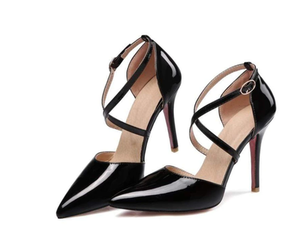 Zapatos Dorsay para Mujer con Tira al Tobillo y Tacón Fino - Image 10