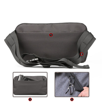 Bolsa Pecho Multifuncional para Hombre - Bandolera Diagonal - Image 5