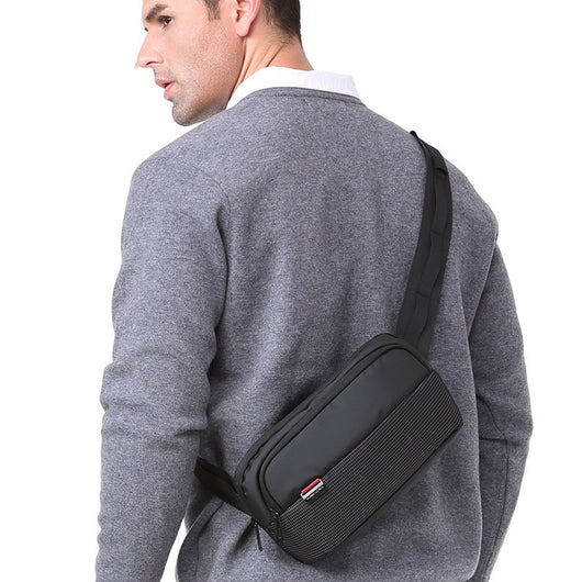 Bolsa Pecho Multifuncional para Hombre - Bandolera Diagonal - Image 4