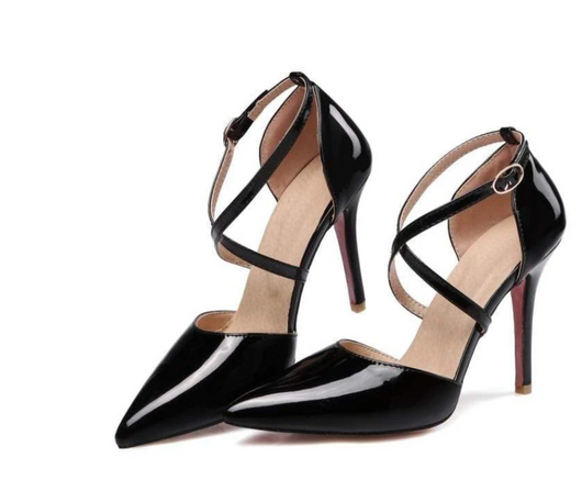 Zapatos Dorsay para Mujer con Tira al Tobillo y Tacón Fino - Image 3