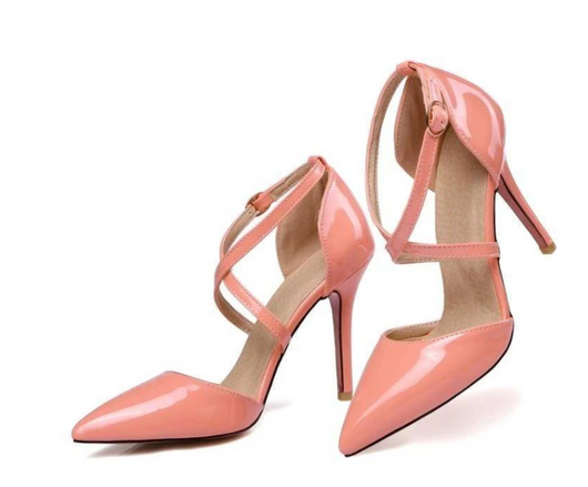 Zapatos Dorsay para Mujer con Tira al Tobillo y Tacón Fino - Image 4