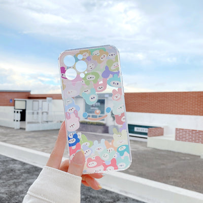 Funda iPhone Transparente con Carita Sonriente - Compatible iPhone 12 Pro Max, 11, XS, XR, 7, 8 Plus - Image 7