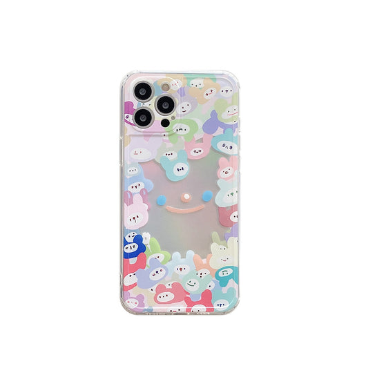 Funda iPhone Transparente con Carita Sonriente - Compatible iPhone 12 Pro Max, 11, XS, XR, 7, 8 Plus - Image 6