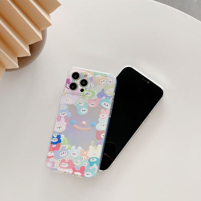Funda iPhone Transparente con Carita Sonriente - Compatible iPhone 12 Pro Max, 11, XS, XR, 7, 8 Plus - Image 10