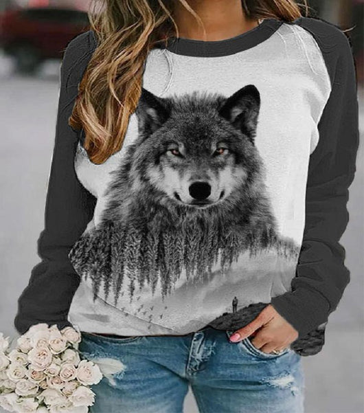 Sudadera Étnica con Estampado Geométrico Occidental - Image 2