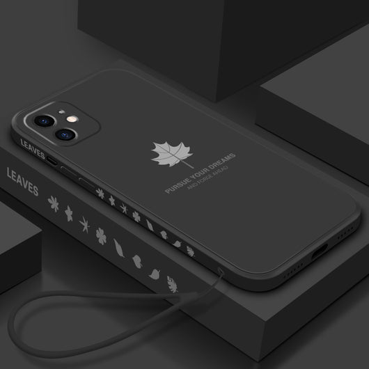 Funda Protectora Cubo Rubik con Correa TPU Líquido Diseño Hoja de Arce - Image 9