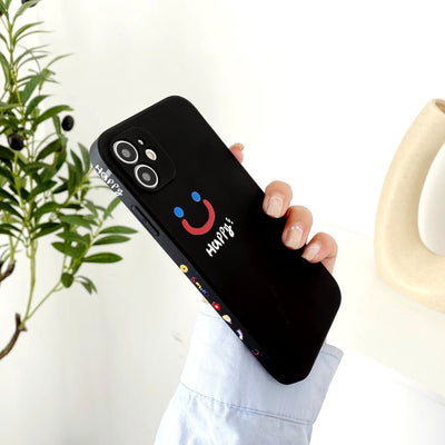 Funda Protectora para iPhone 12 Diseño Cubo Rubik con Bordes Reforzados