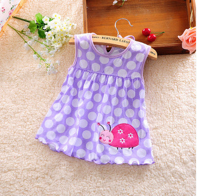 Vestido Princesa de Algodón para Niña - Chaleco Elegante - Image 11