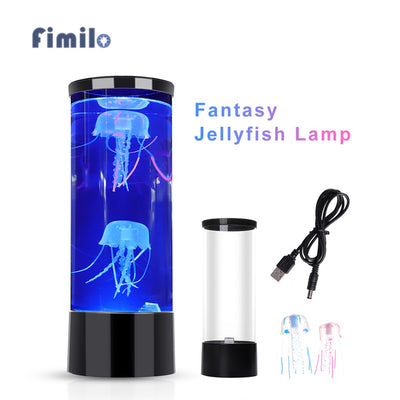Lámpara LED Medusa Cambia Colores - Acuario Iluminado Relajante - Image 10