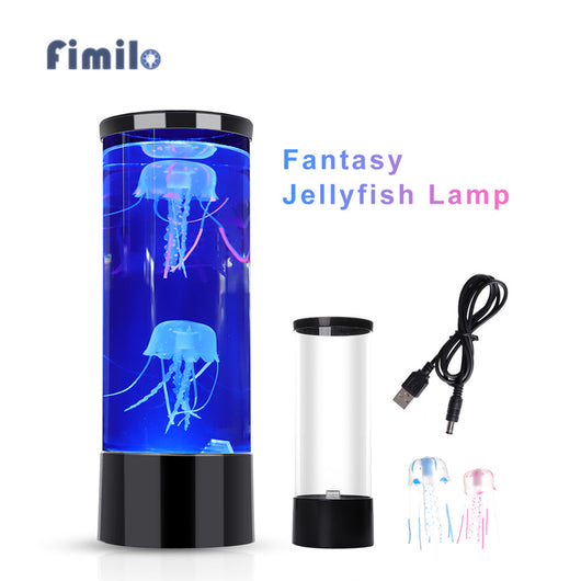 Lámpara LED Medusa Cambia Colores - Acuario Iluminado Relajante - Image 3