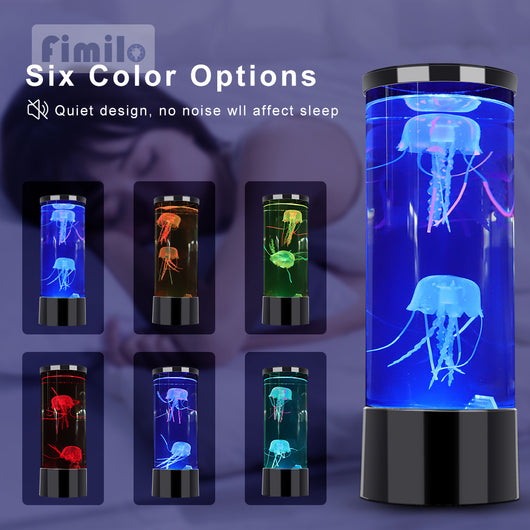Lámpara LED Medusa Cambia Colores - Acuario Iluminado Relajante