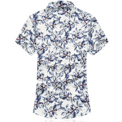 Camisa de Verano Manga Corta para Hombre Talla Grande - Image 4