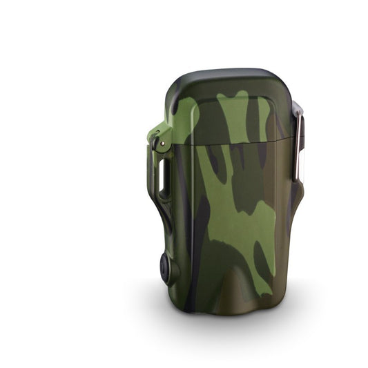Cargador Doble Impermeable con Linterna LED