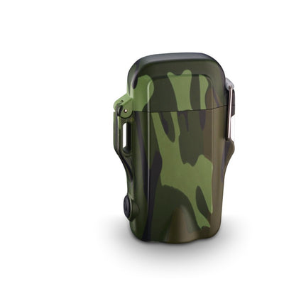 Cargador Doble Impermeable con Linterna LED