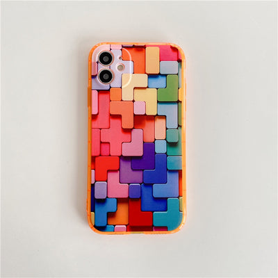 Funda Móvil con Bloques de Construcción y Amortiguación por Aire - Image 8