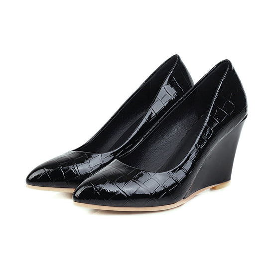 Zapatos de Punta Fina con Patrón de Escamas - Diseño Elegante y Sofisticado - Image 8