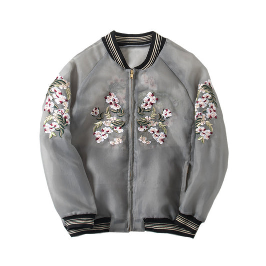 Chaqueta Deportiva Estilo Coreano Transpirable para Estudiantes - Corte Suelto Verano