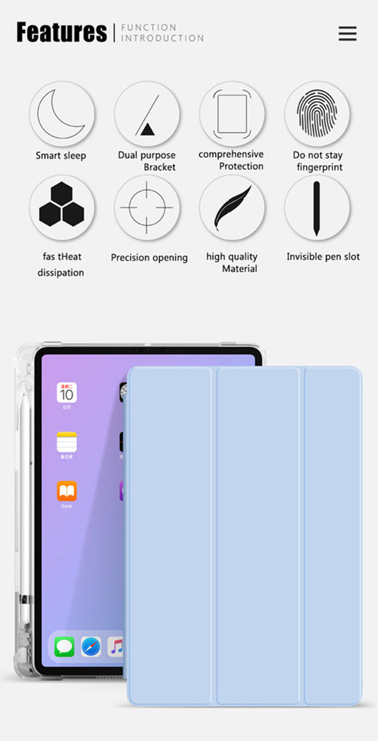 Funda Protectora Universal para iPad con Ranura para Stylus - Image 11