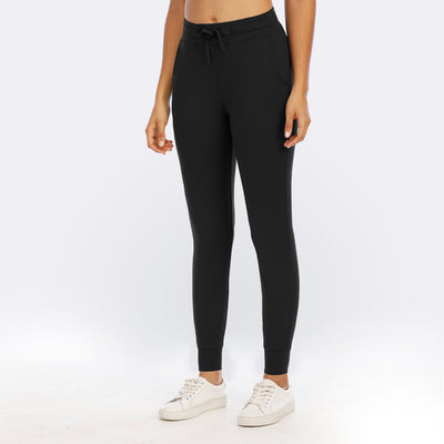 Pantalones Nylon Cintura Alta con Bolsillos para Mujer - Image 4