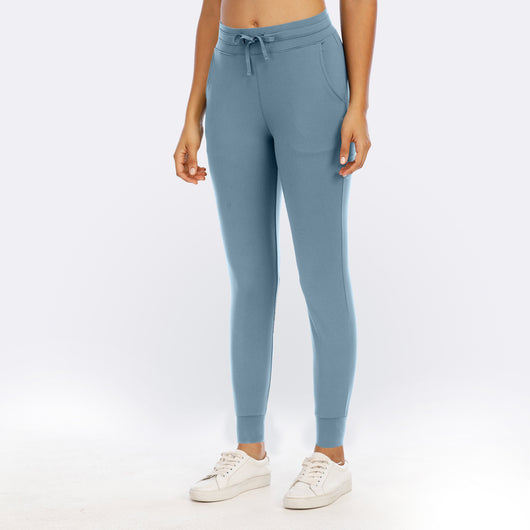 Pantalones Nylon Cintura Alta con Bolsillos para Mujer - Image 3