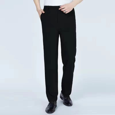 Pantalones Casuales Hombre Cintura Elástica Ajuste Relajado - Image 11