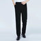 Pantalones Casuales Hombre Cintura Elástica Ajuste Relajado