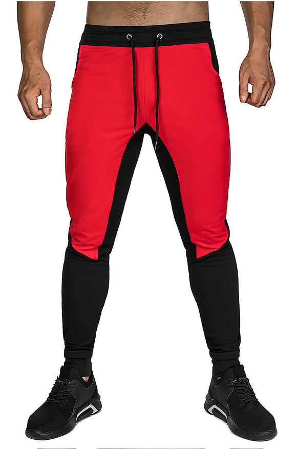 Pantalones Deportivos Casuales con Detalles en Contraste para Hombre