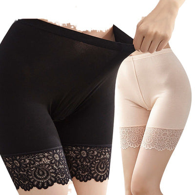 Pantalones de Cintura Alta con Encaje, Resistentes al Desvanecimiento - Image 7