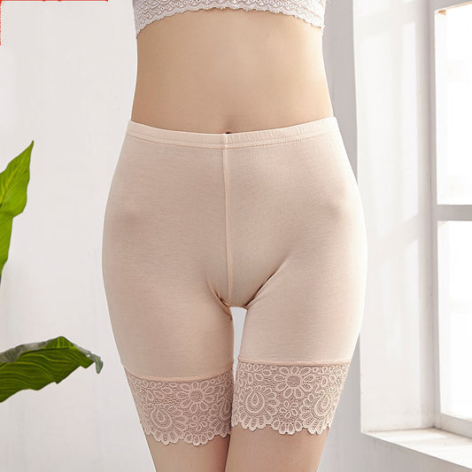 Pantalones de Cintura Alta con Encaje, Resistentes al Desvanecimiento - Image 2