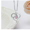 Collar de Plata con Dije de Corazón Personalizado