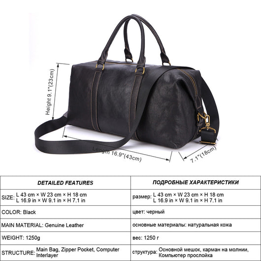 Bolso Viajero Amalek - Equipaje de Fin de Semana - Image 8