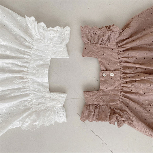 Conjunto de Dos Piezas con Encaje para Bebé Niña - Image 8