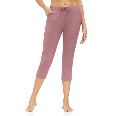 Pantalones Yoga Ajustados con Bolsillos - Cintura Baja Capri - Image 10