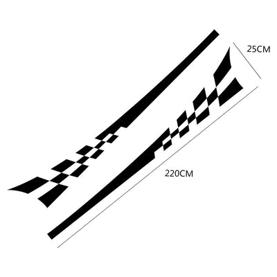 Calcomanía Escocesa para Auto Completo - Diseño Decorativo de Guirnalda - Image 7