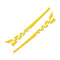 Full Scottish Car Decal - Decorative Garland Design