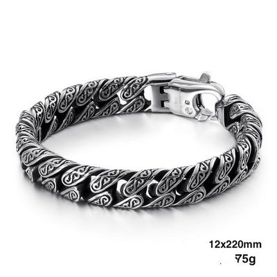Pulsera de Eslabones Punk Acero Inoxidable - Image 8