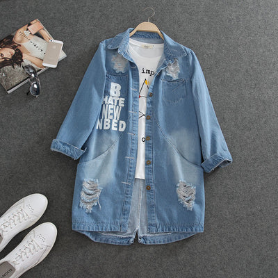 Chaqueta Denim Delgada de Manga Larga para Hombre - Image 10