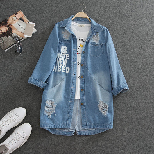 Chaqueta Denim Delgada de Manga Larga para Hombre - Image 10