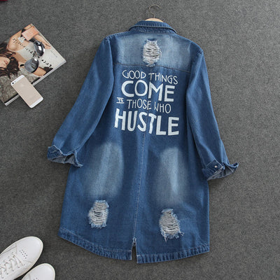 Chaqueta Denim Delgada de Manga Larga para Hombre - Image 2