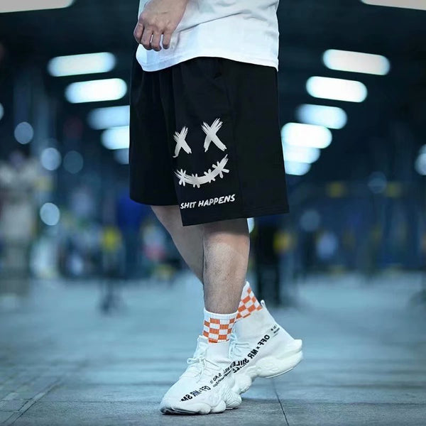 Pantalones Cortos de Baloncesto Verano Holgados Deportivos Punto Cinco